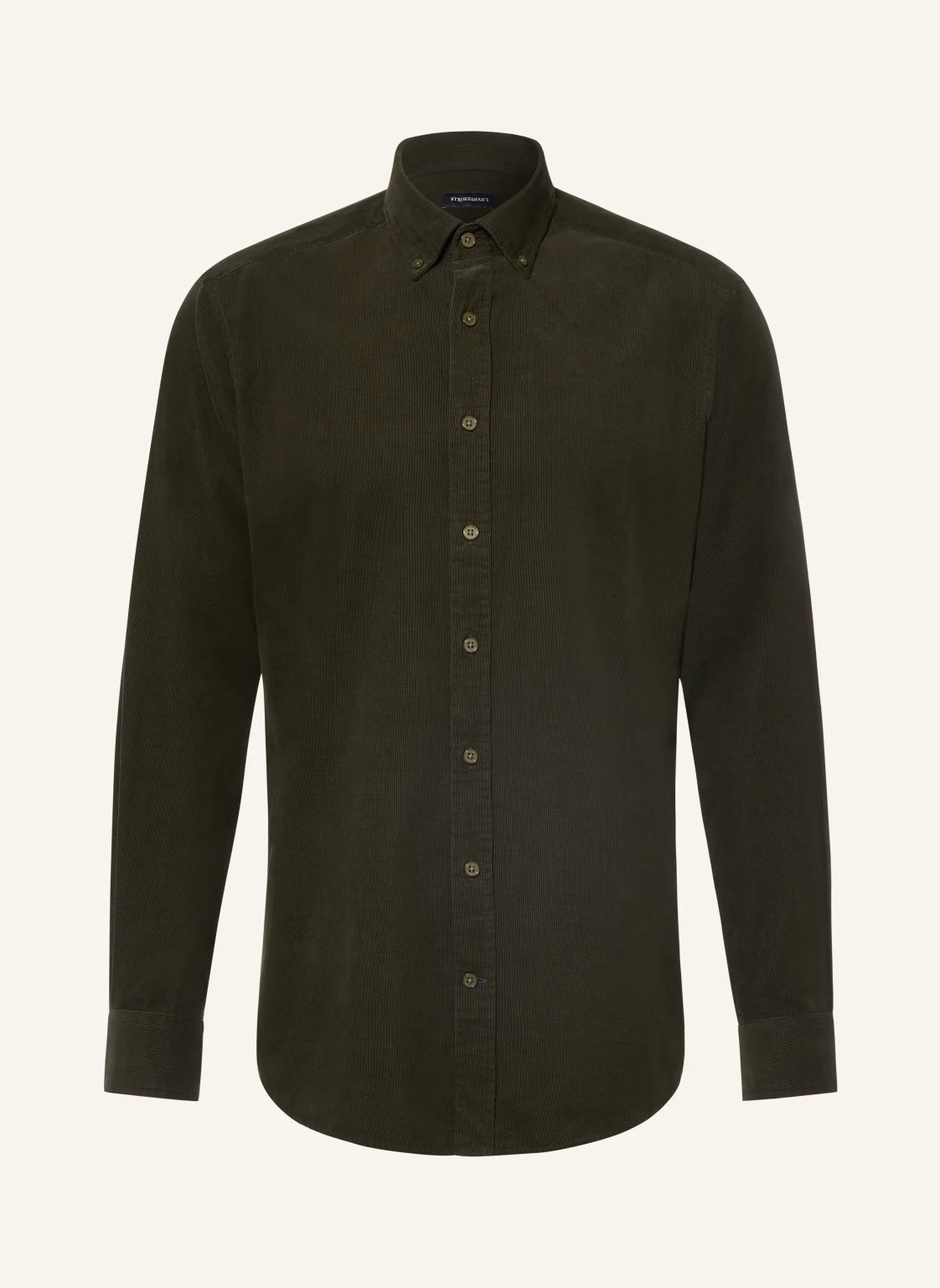 STROKESMAN'S Cordhemd Slim Fit
