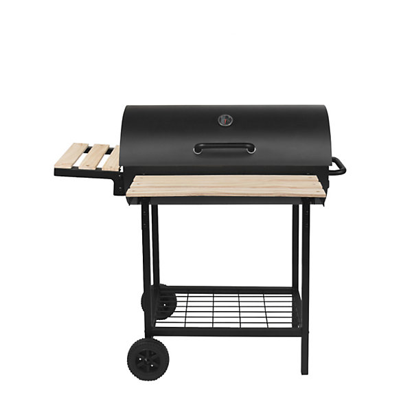 Barbecue à charbon 76x33.5cm avec chariot Red Deco KENTUCKY