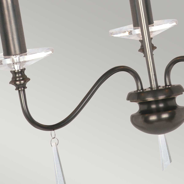 Lampa wisząca stary brąz Finsbury Park3xE14x60W wym: 108x55x55 cm Elstead