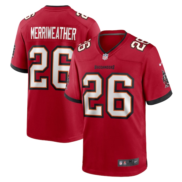 Kaevon Merriweather Tampa Bay Buccaneers Nike  Game Jersey -  Red