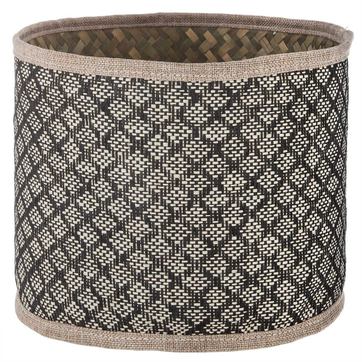 Cesto redondo decorado NOMADE 23,5cm