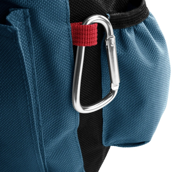 Gürteltasche »Bugrino Profi«, für Hunde, Polyester/Edelstahl/Kunststoff, blau/schwarz