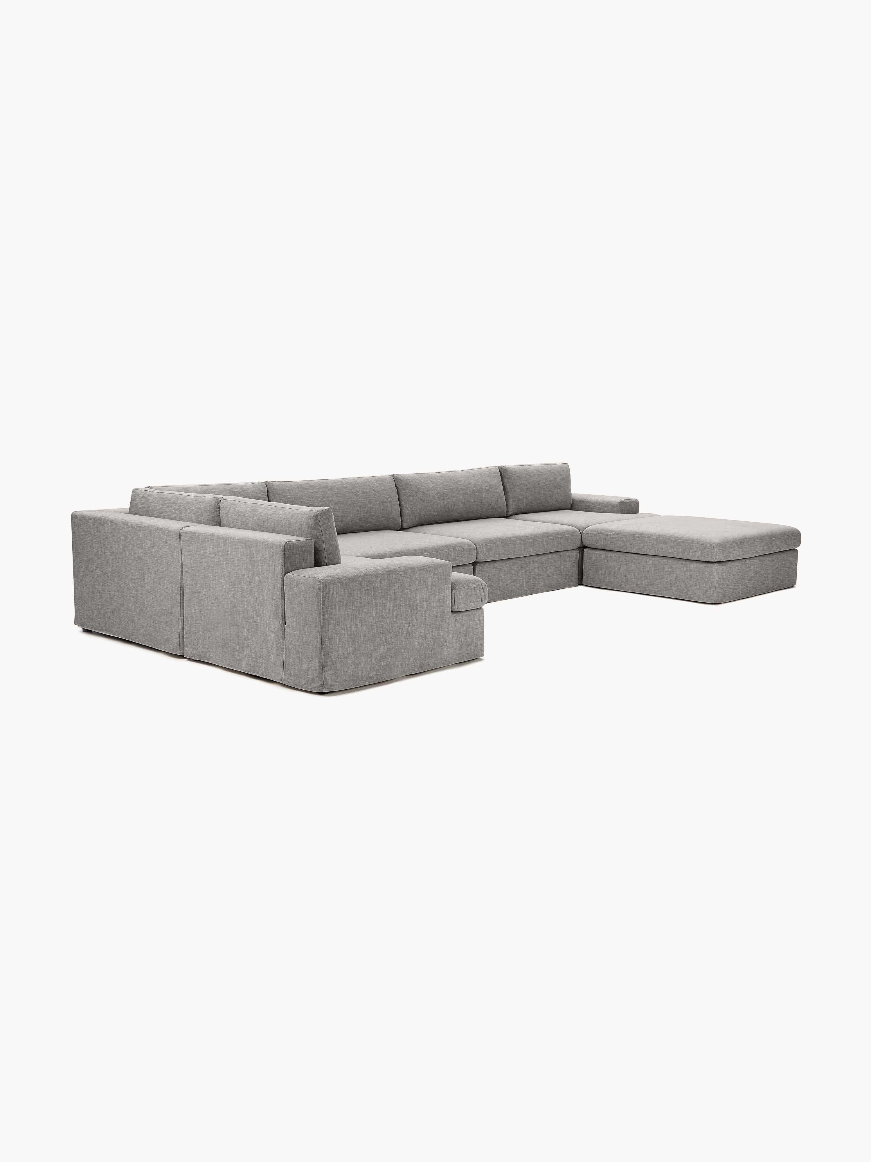Modulares XL Sofa Russell mit abnehmbaren Bezügen