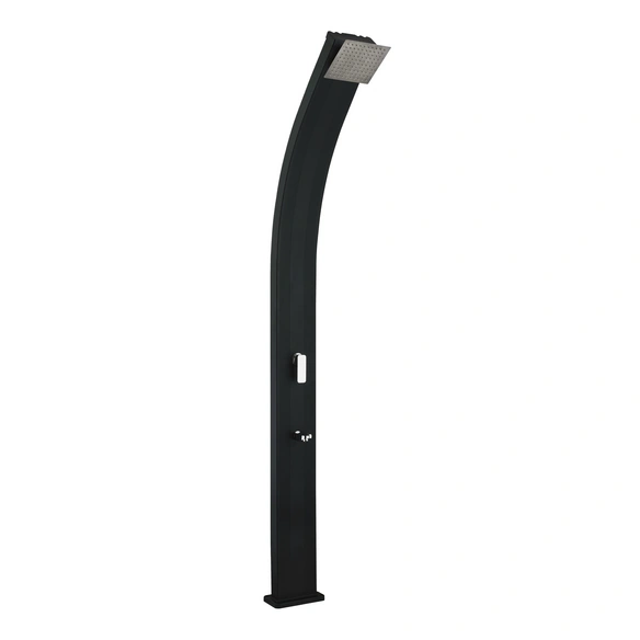 Solardusche »Speedshower slim line deluxe«, Aluminium, mit 24 l-Tank, verstellbarer Duschkopf