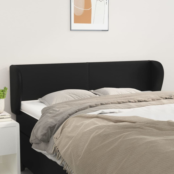 Wezgłowie Szary 147 x 23 x 78/88 cm Sztuczna skóra vidaXL