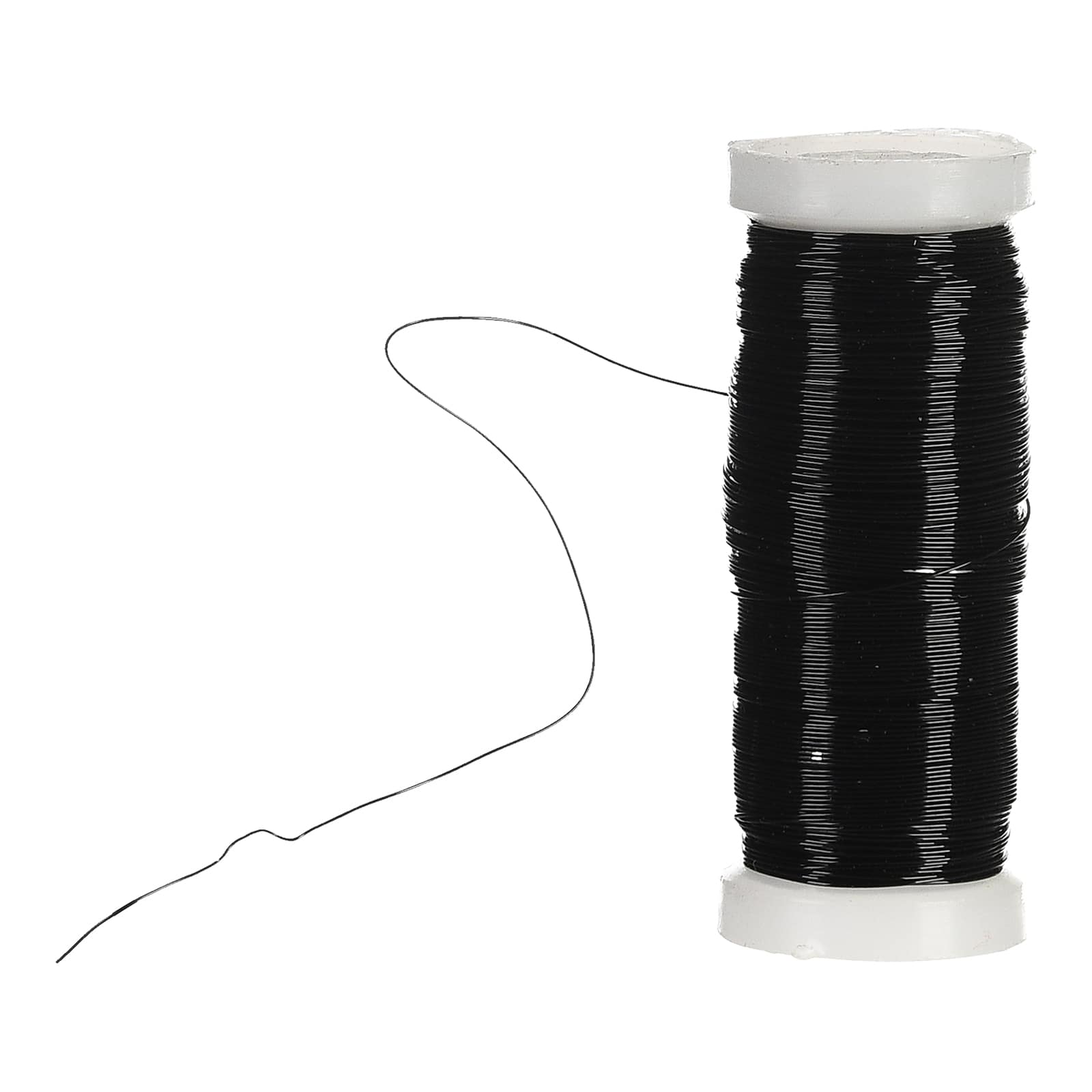 Deko-Lackdraht Schwarz,L 66.000 x B 0,3 mm