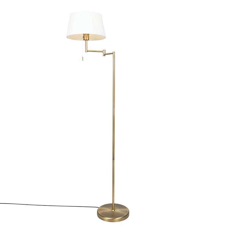 LADAS - Lampadaire en acier bronze