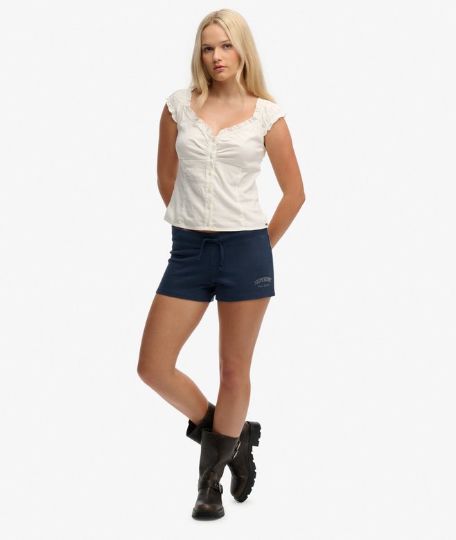 Athletic Essentials Jersey Script Shorts