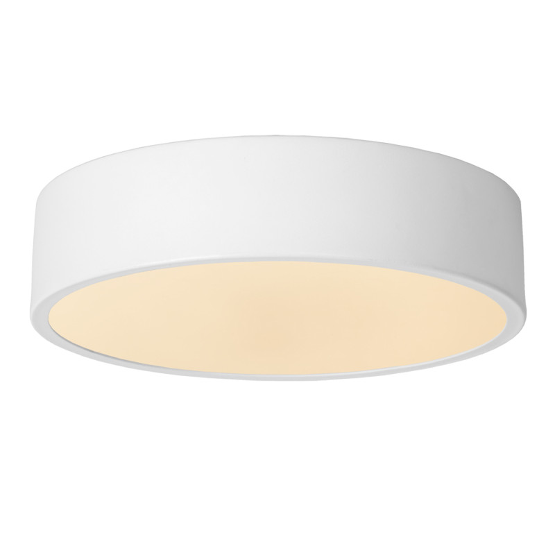 Plafonnier LED Unar blanc Ø 20 cm 580 lm 12 W LUCIDE
