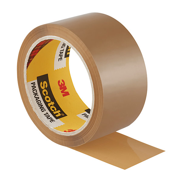 Adhésif d'emballage Scotch 50 mm x 66 m - 3 rouleaux