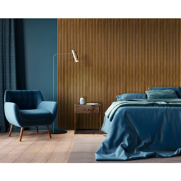 Akustikpaneel »FN Acustico BASIC«, 292,5 x 2670 x 11 mm, 2er Pack, PET/MDF, Eiche