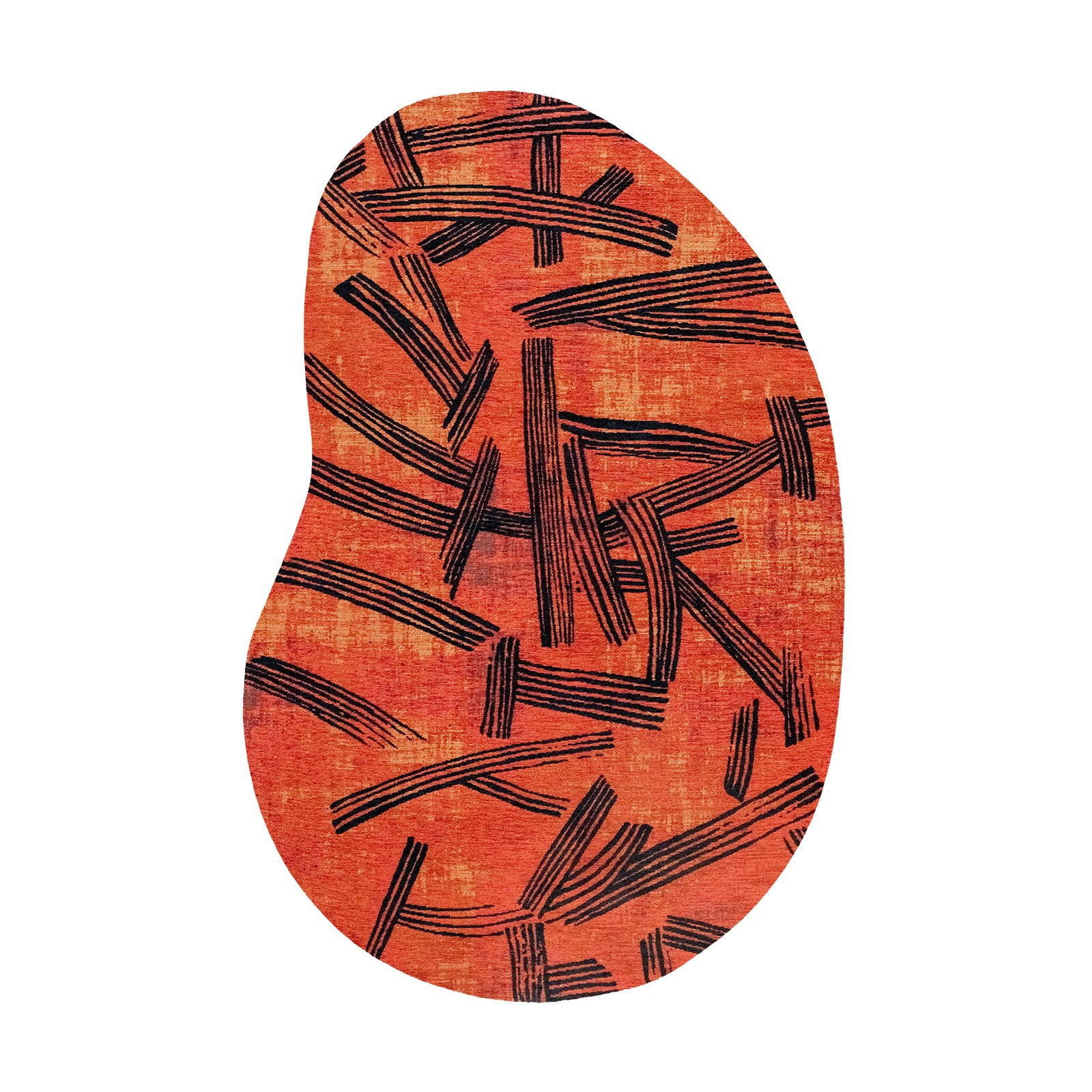 Ecorugs vloerkleed Ginger Chocolat - rood - 170x235cm