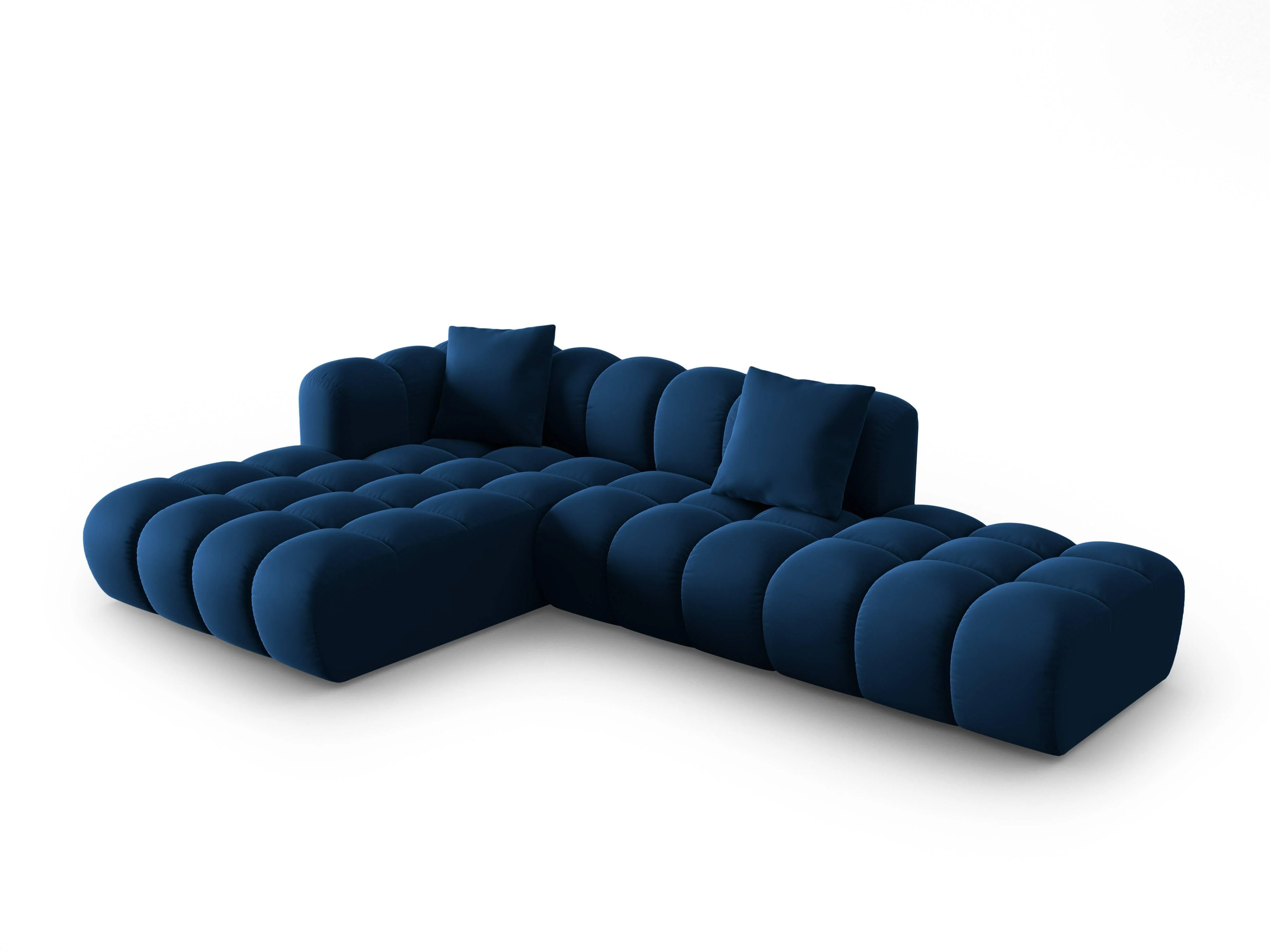 5-zitshoekbank Halley velvet links