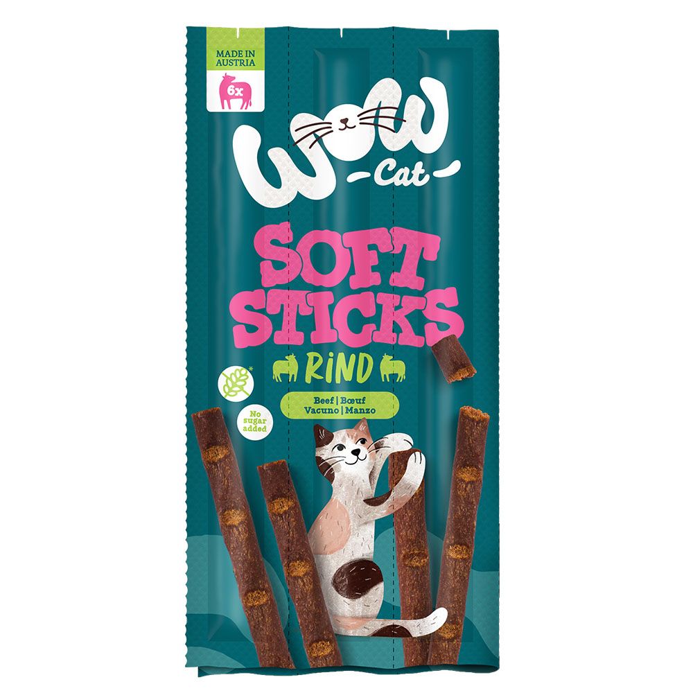 WOW Cat Soft Sticks 6 x 5g