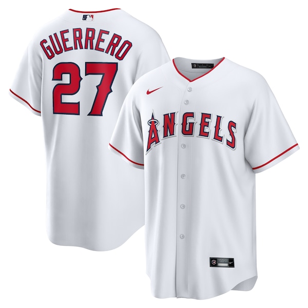 Vladimir Guerrero Los Angeles Angels Nike Home Retired Player Replica Jersey - White