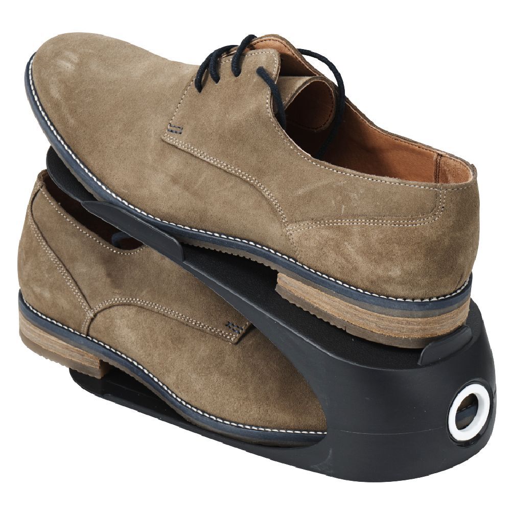 Range chaussure empilable noir x3
