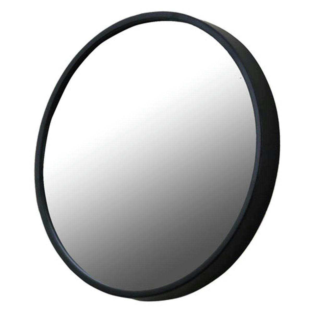 SOHO - Miroir rond -40.000x0.000 cm - Noir - Métal