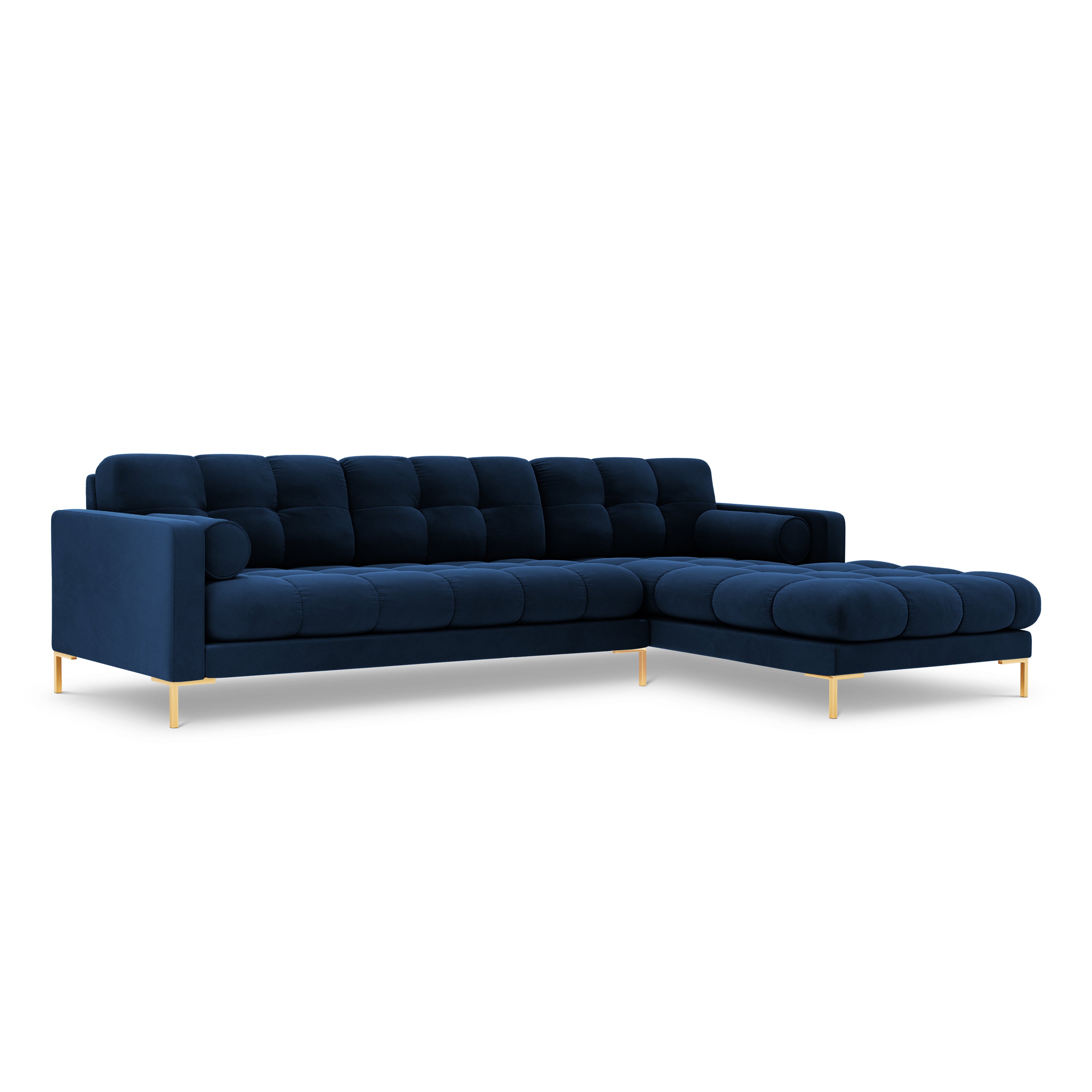 Cosmopolitan Design Bali Hoekbank met Chaise Longue Rechts - Koningsbl