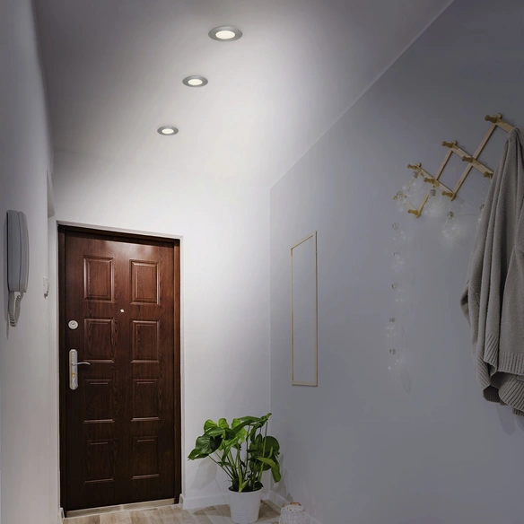 LED-Einbauleuchte »KULANA«, ∅: 8,5 cm, Höhe: 2,7 cm, 14,7 W