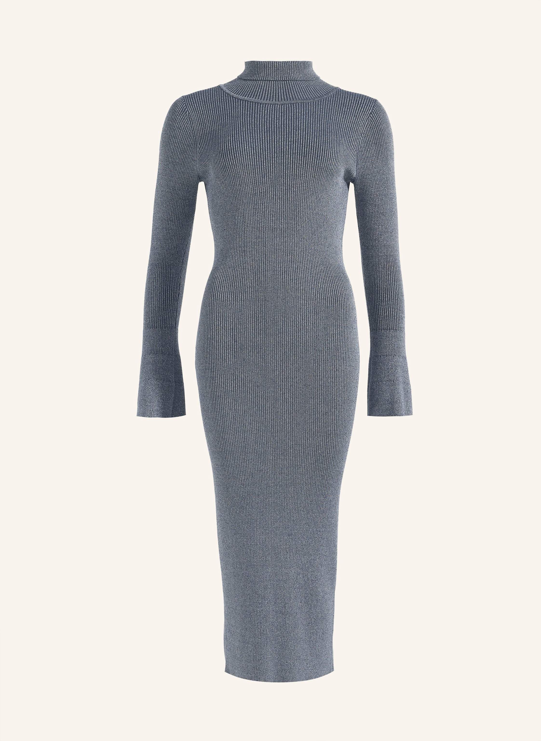 ADLYSH Strickkleid METALLIC ELEGANCE DRESS