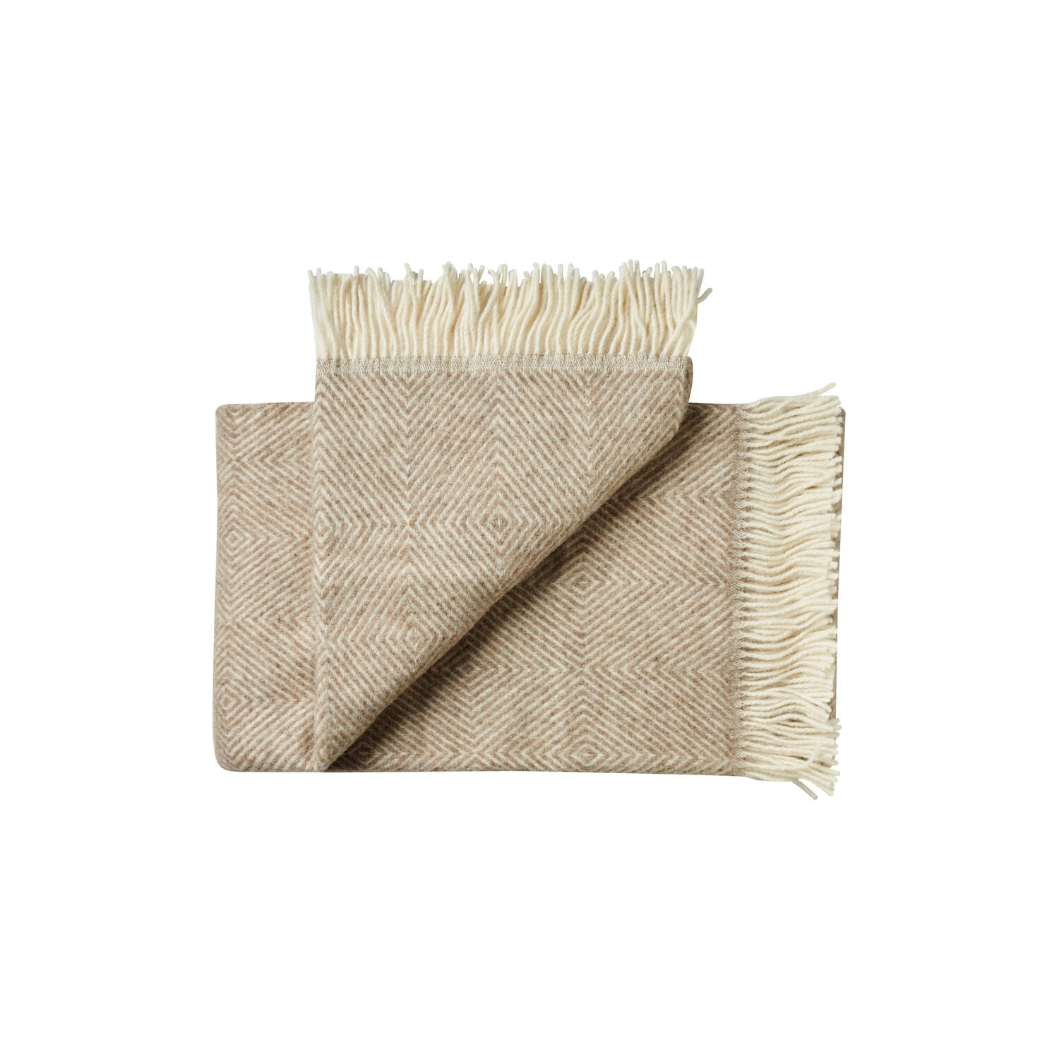 Fanø plaid, 00119 birch sand