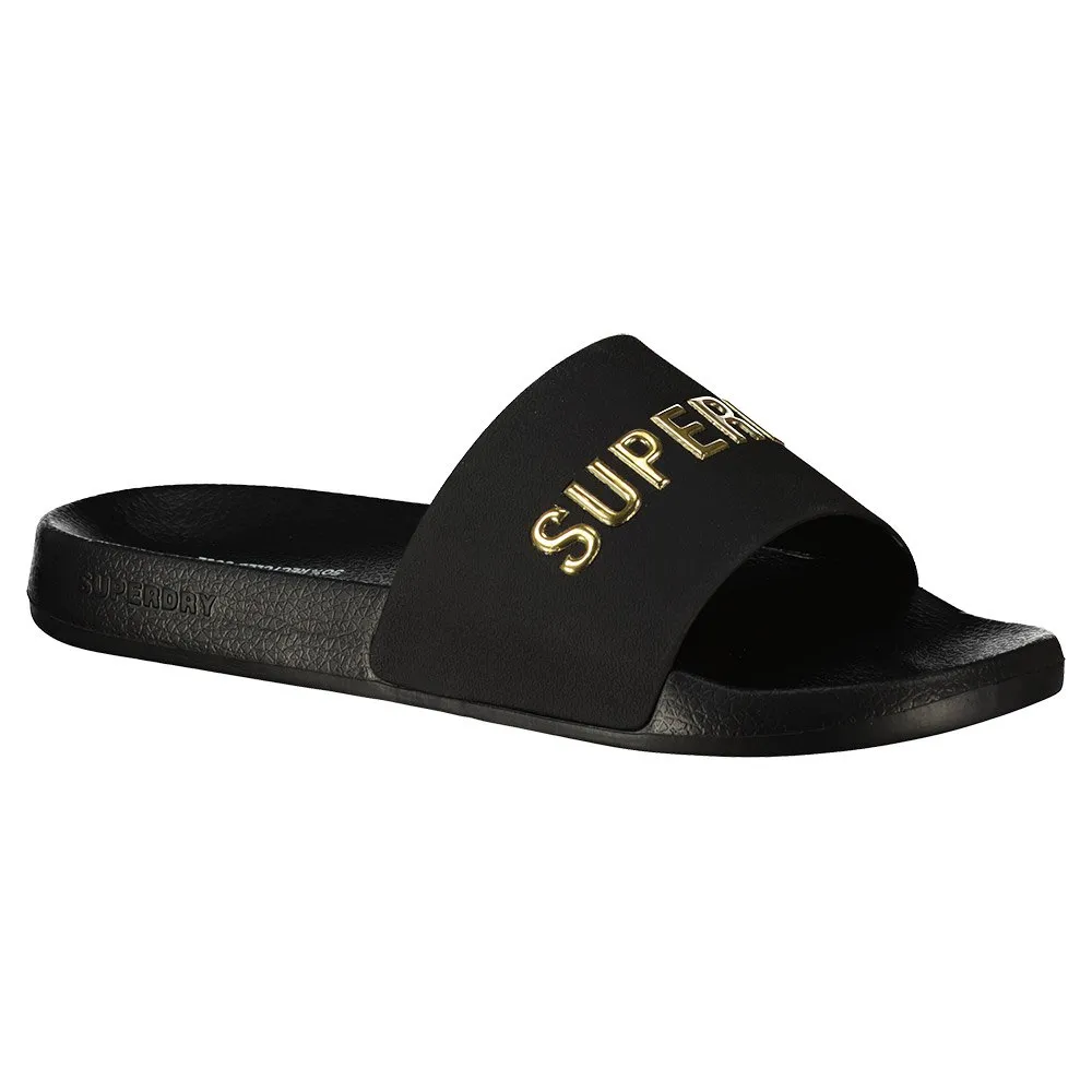 Superdry Logo Vegan Pool slides