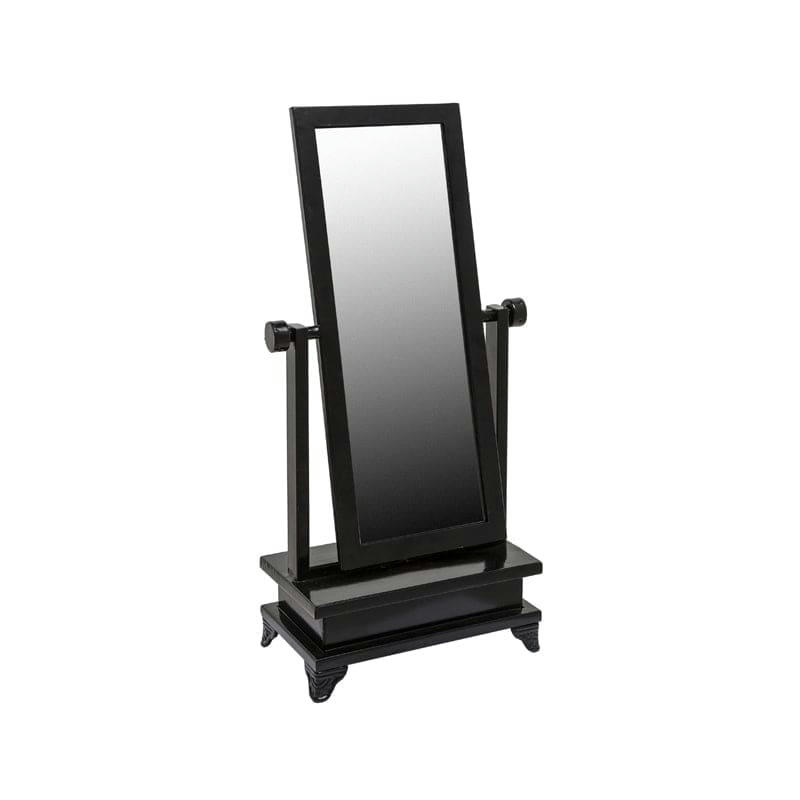 - Miroir inclinable en fer noir H42