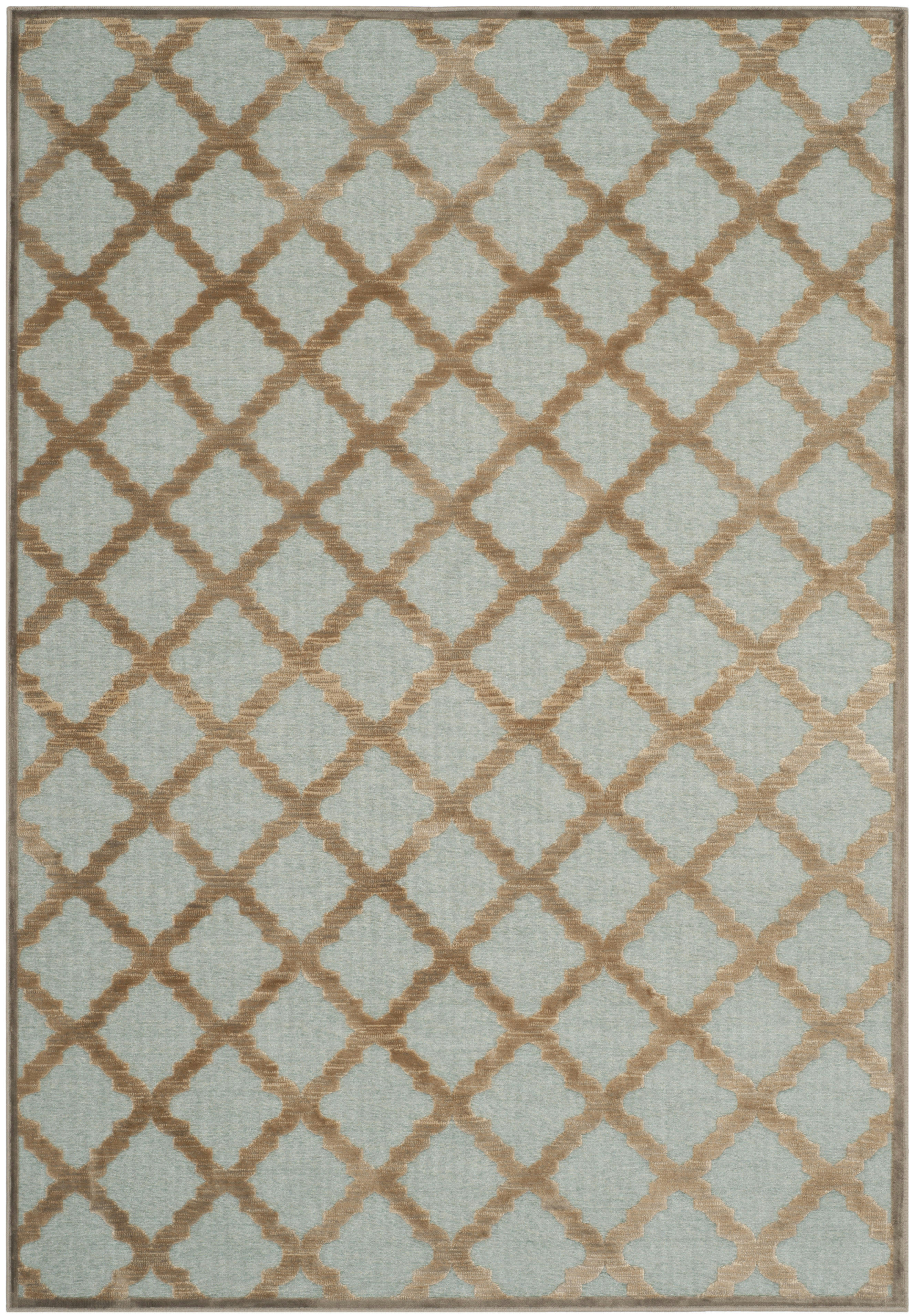 PARADISE - Tapis de salon interieur en mousse & aqua, 160 x 229 cm