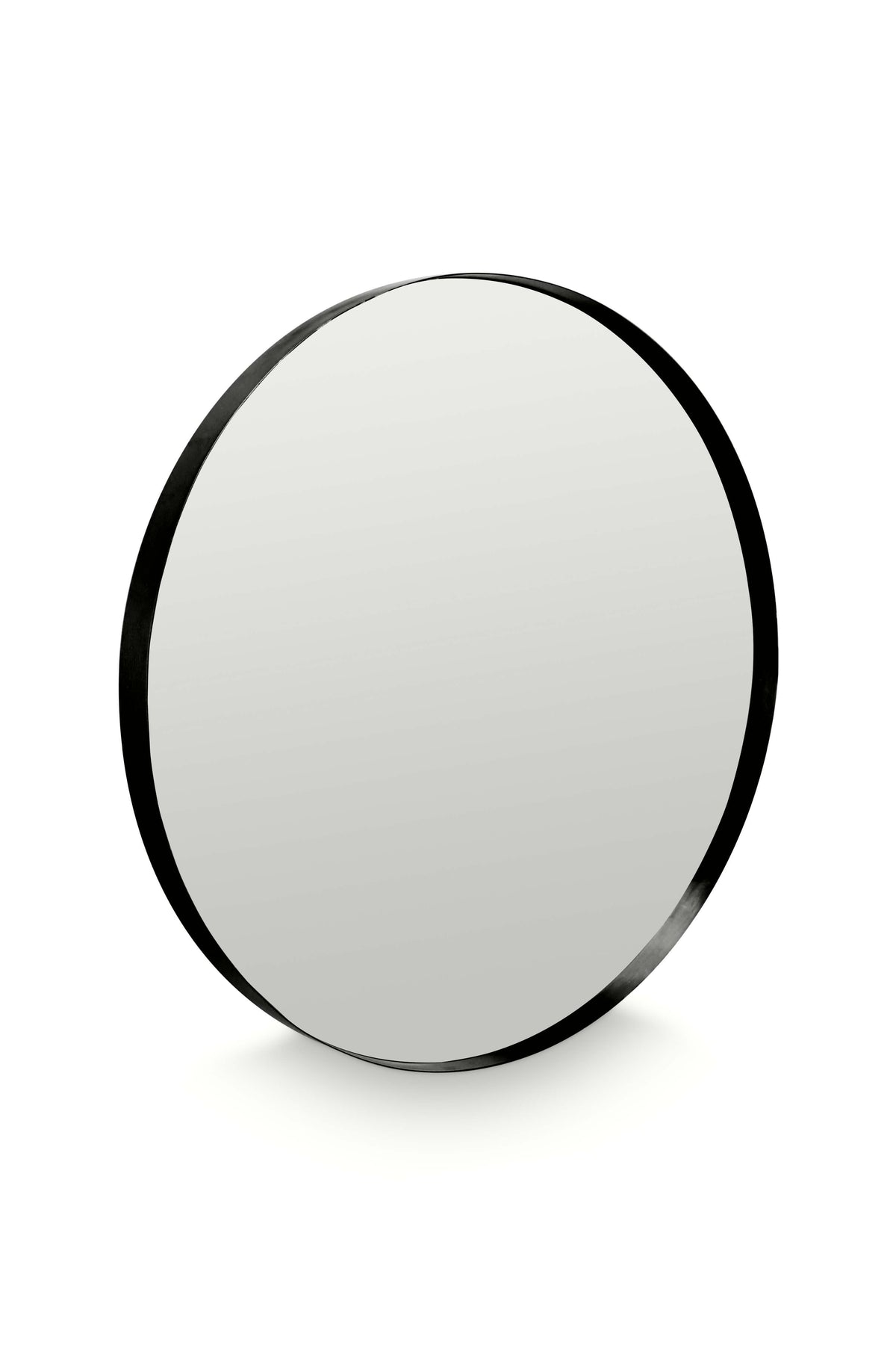 vtwonen Ronde Spiegel om te Hangen - Woondecoratie - Diep Zwart - 60cm