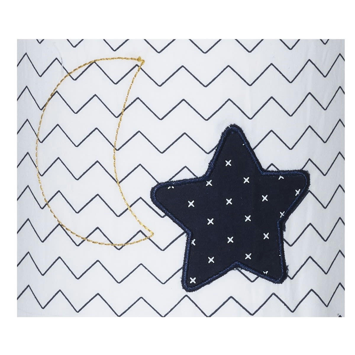 HELLO - Lampe à Poser Pieds Métal en coton blanc