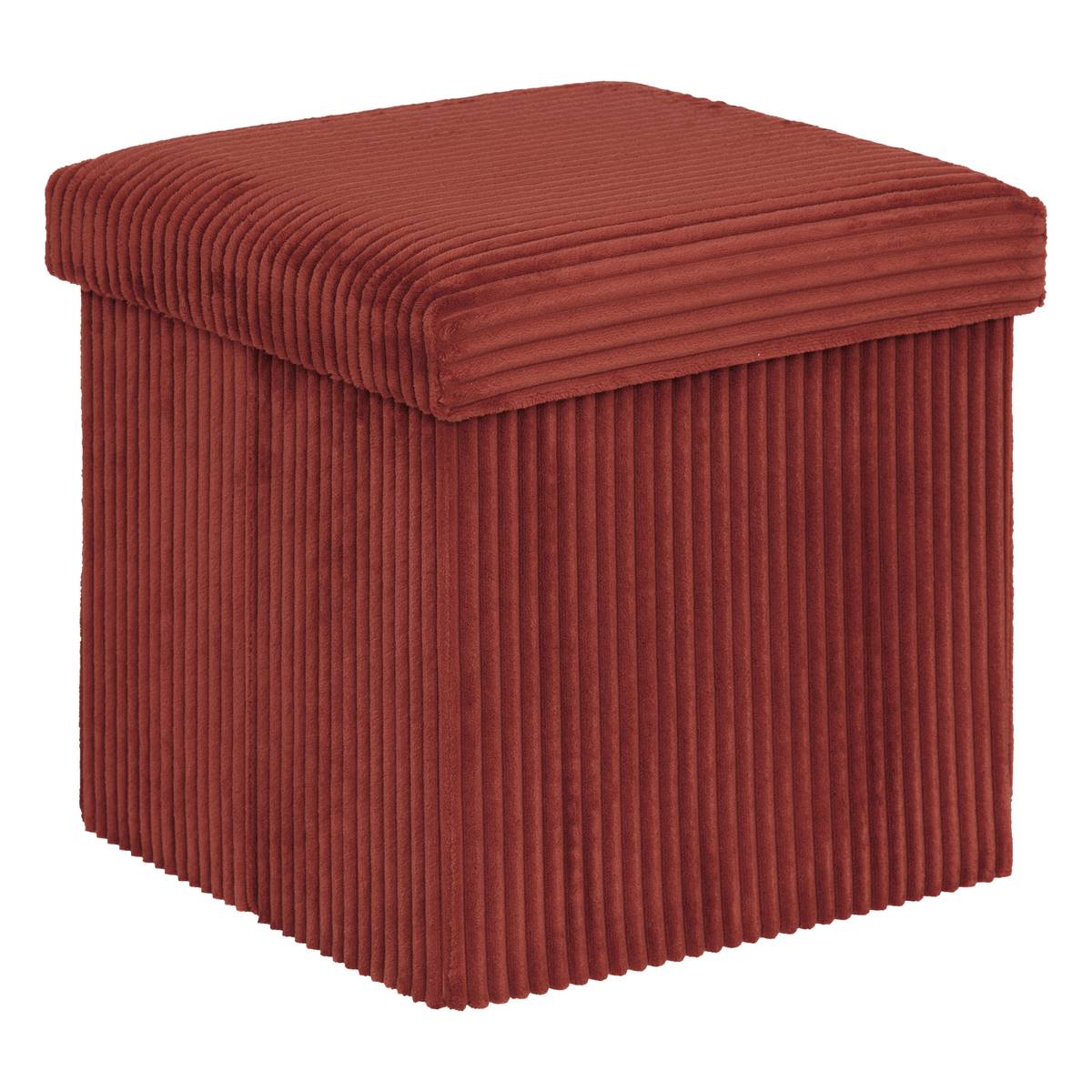 Folding Pouf "Arum" Amber, 38x38 cm