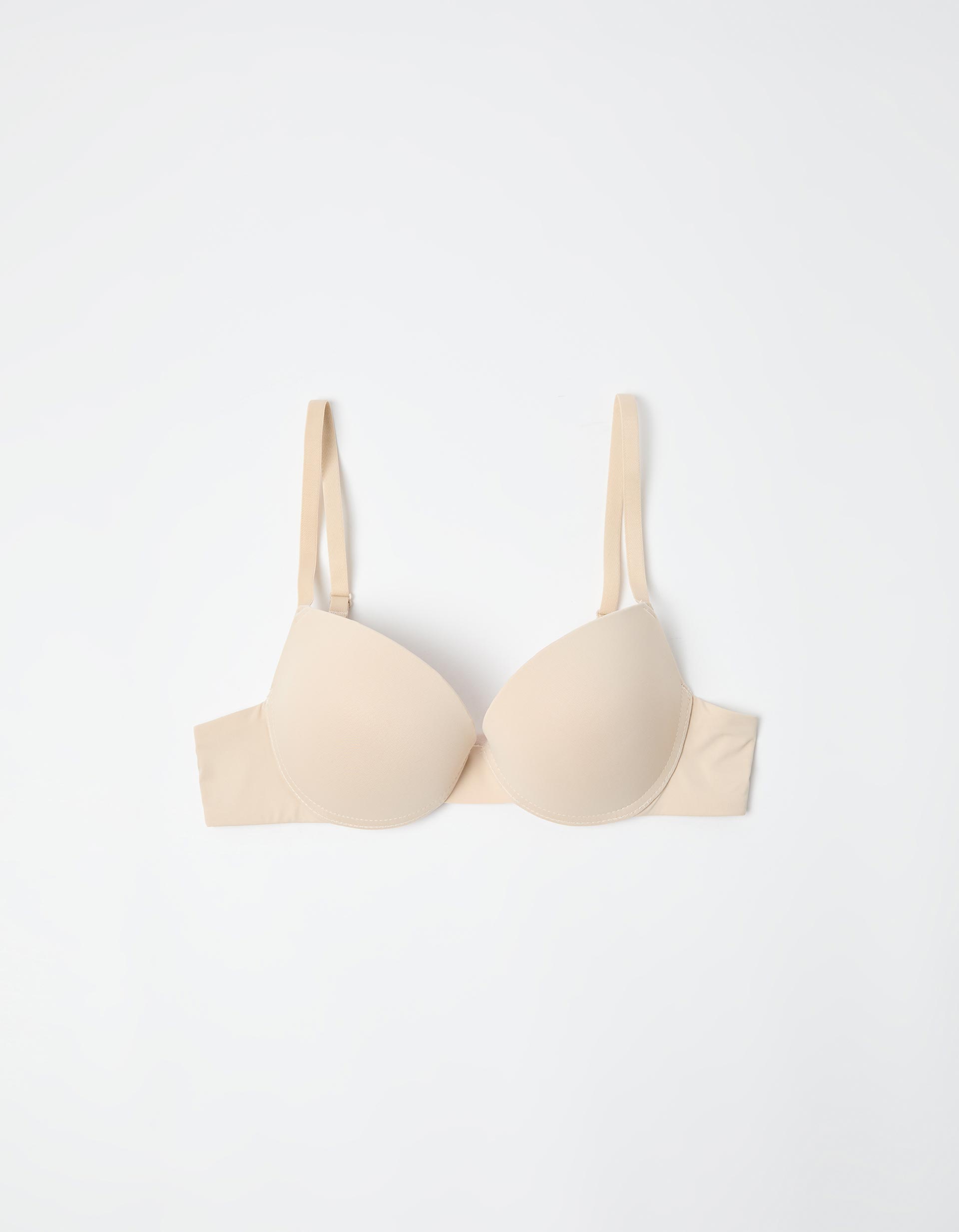 Soutien Push Up, Mulher, Bege Claro