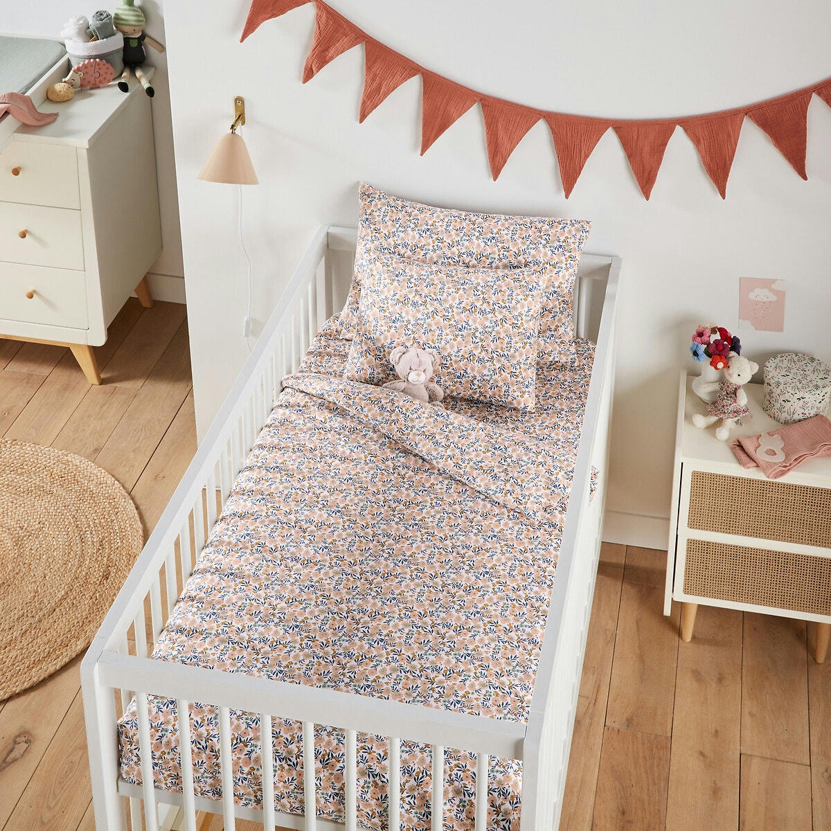 Housse de couette bébé en coton, Ohara