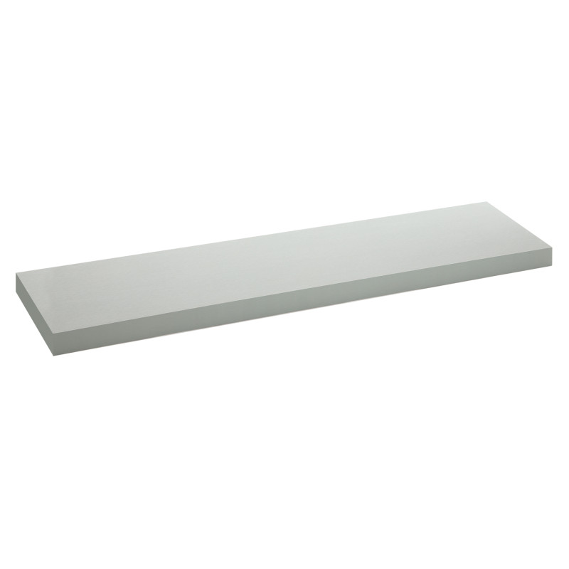 Tablette murale aluminium 90 x 23,5 x 3,8 cm PRACTO HOME