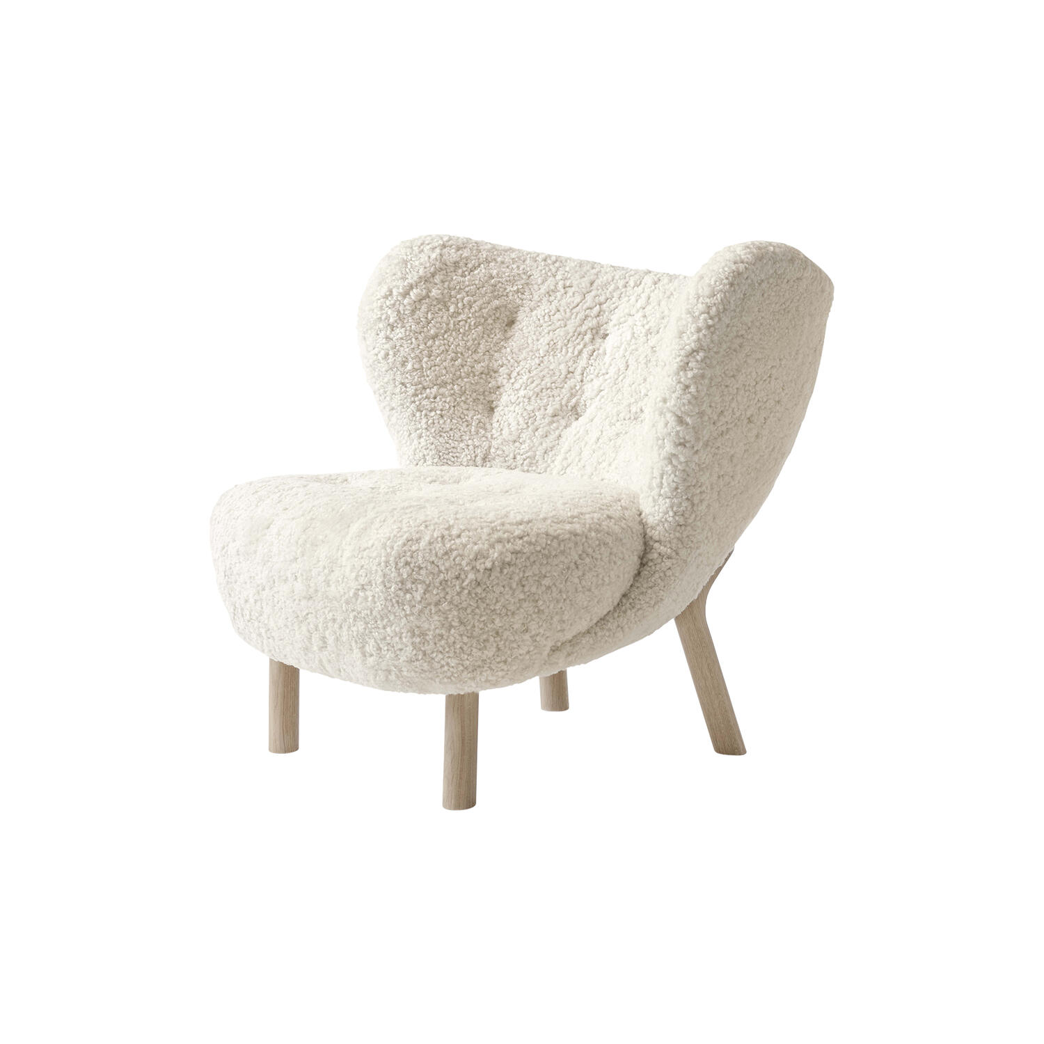 Little Petra VB1 loungestol, Moonlight/olieret eg