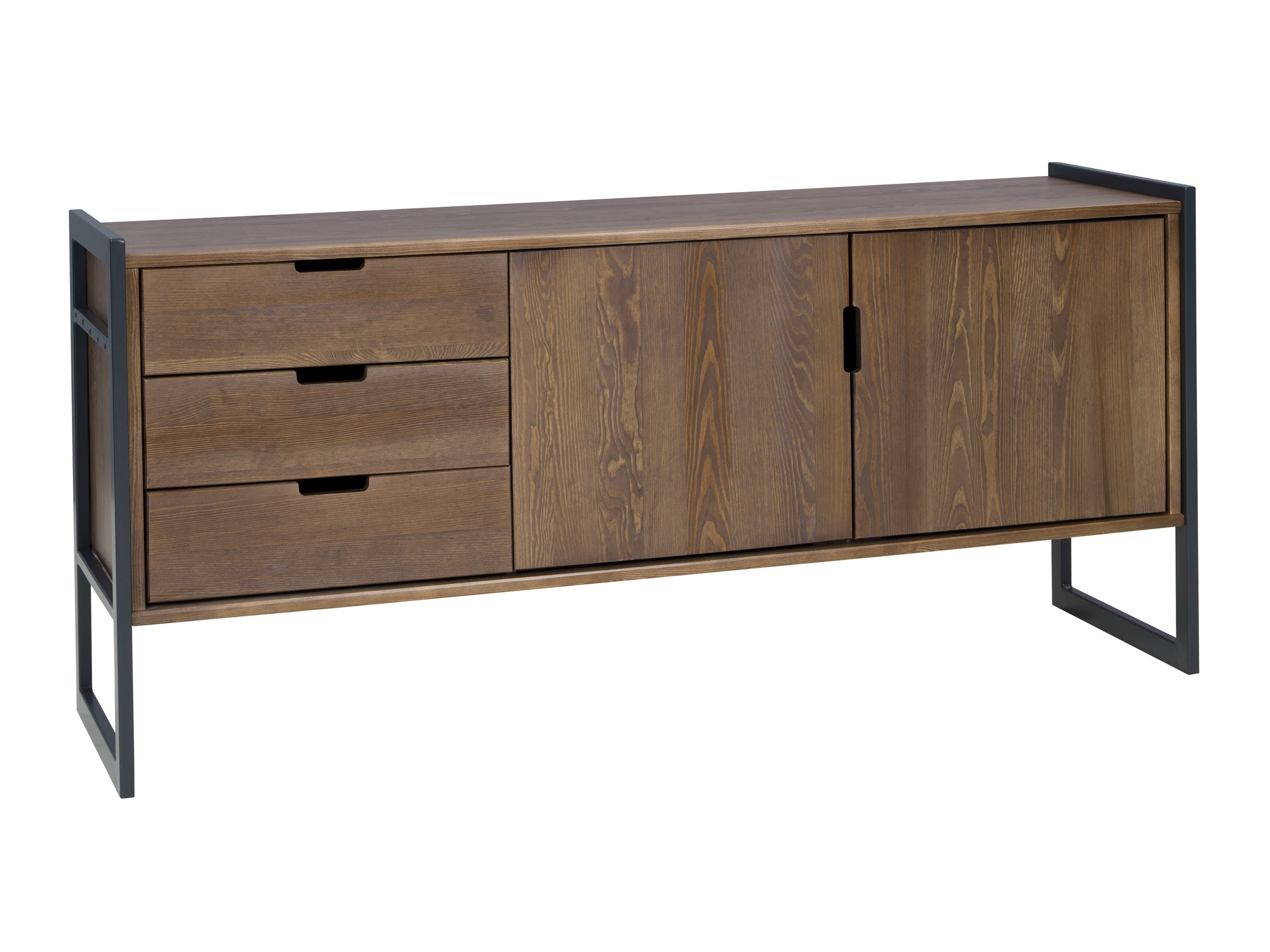 Komoda II LOFT WOOD, kolor brązowy