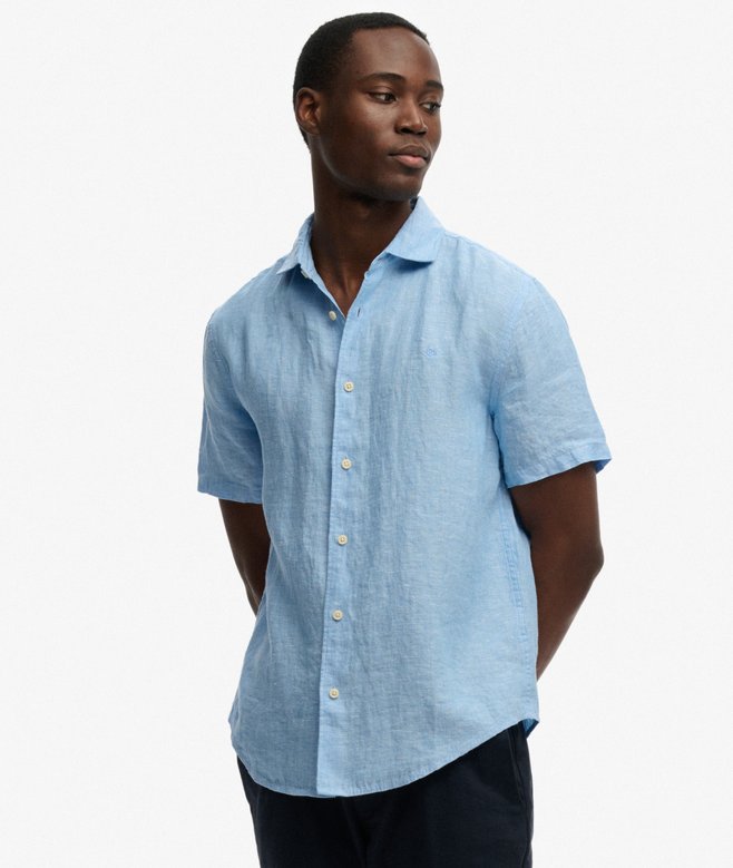 Riviera Short Sleeve Linen Shirt