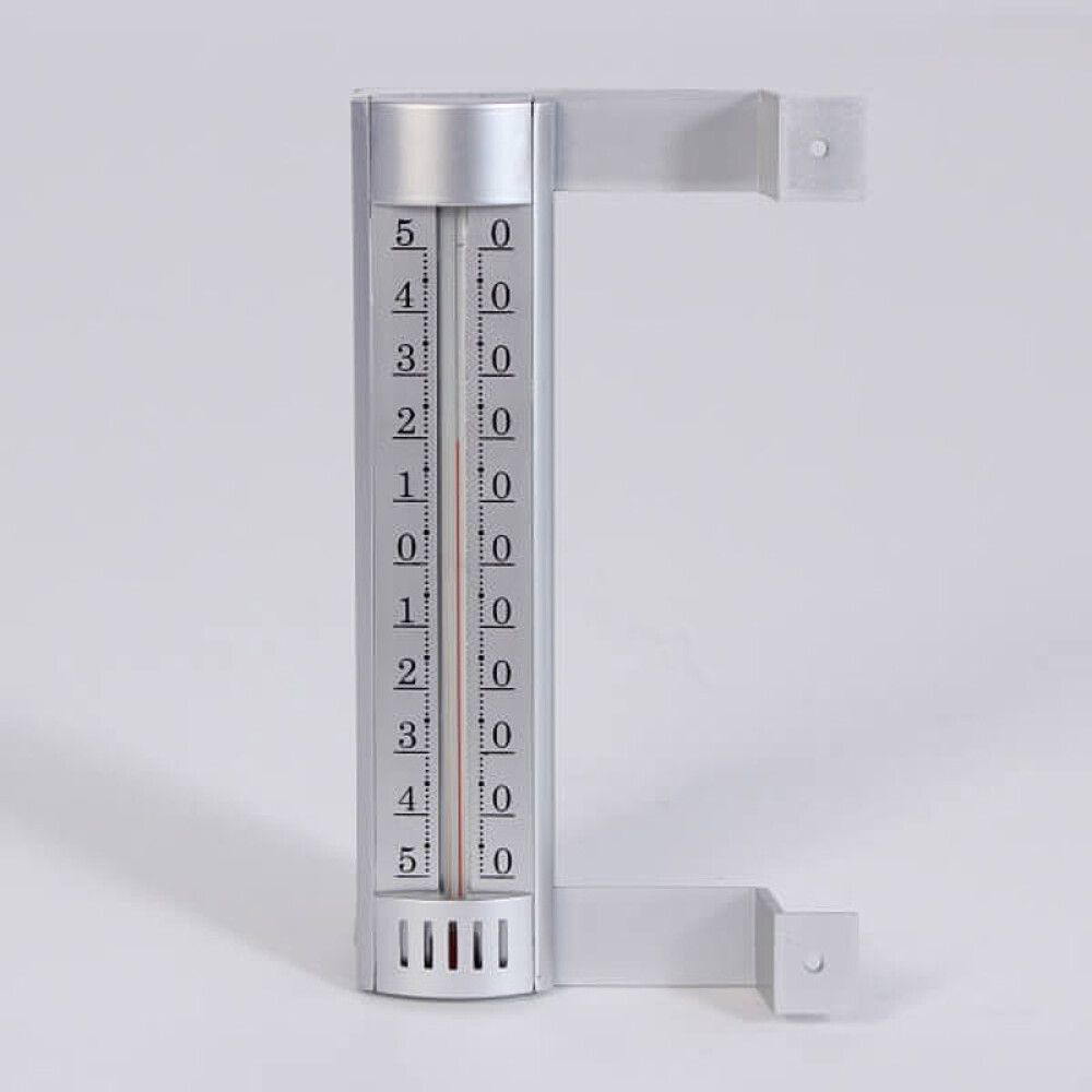 UTENDØRSTERMOMETER TERMOMETERFABRIKEN -50 TIL  50 GRADER