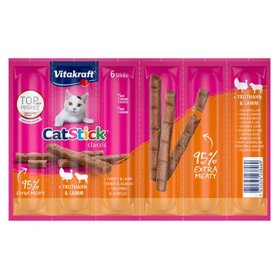 Vitakraft Mini Cat Sticks - 6 x 6g