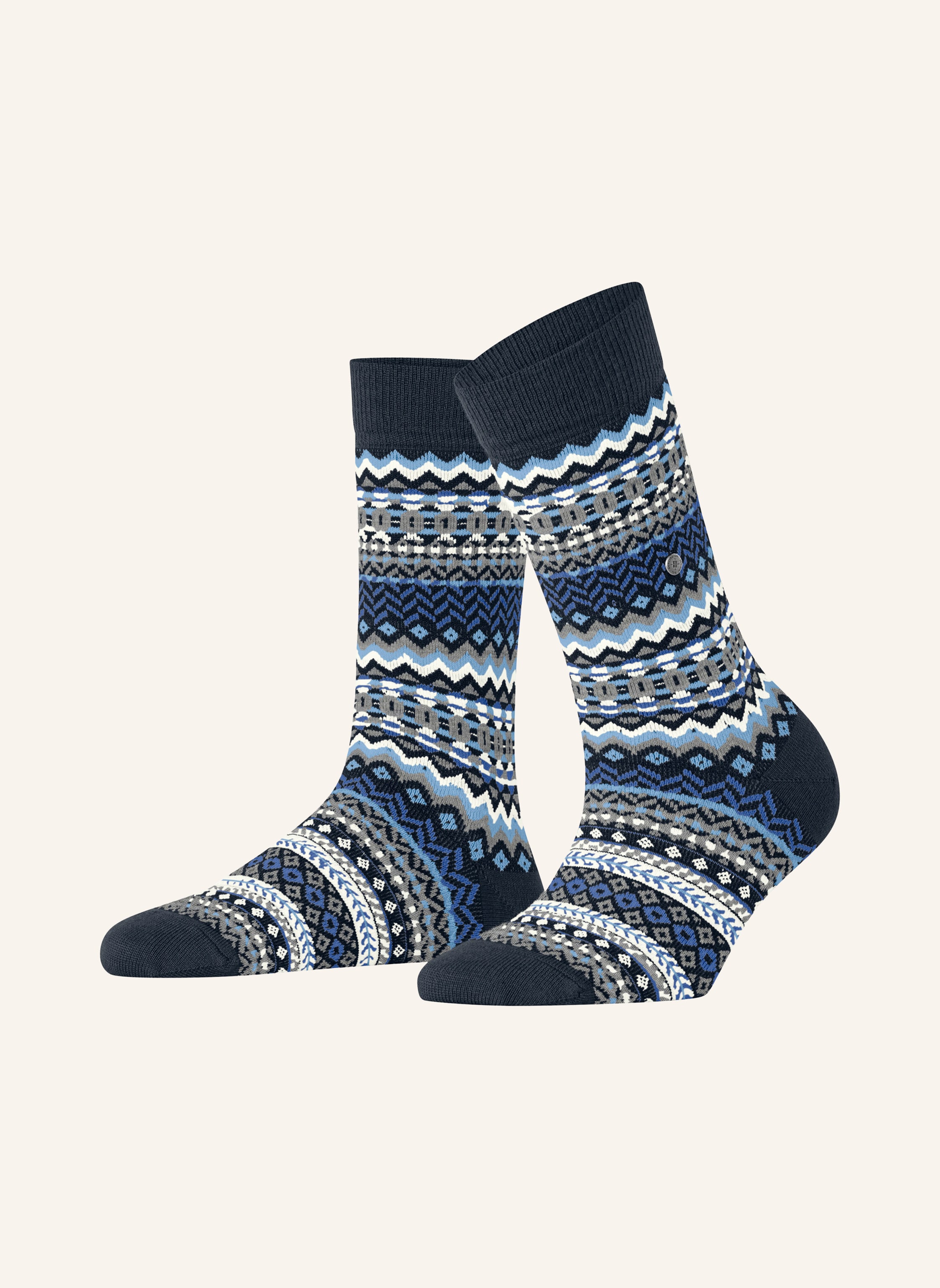 Burlington Strümpfe FAIR ISLE