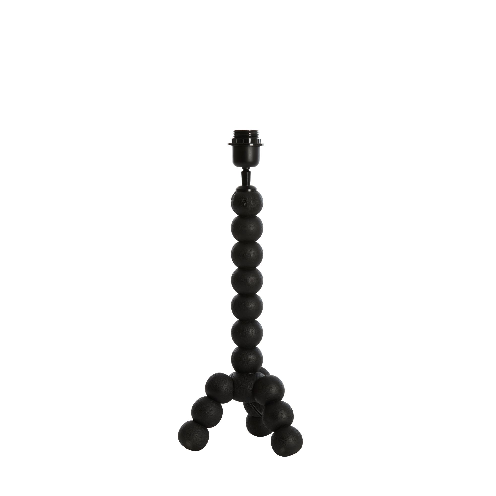 Light & Living lampvoet Veglio - zwart - 20x20x40cm