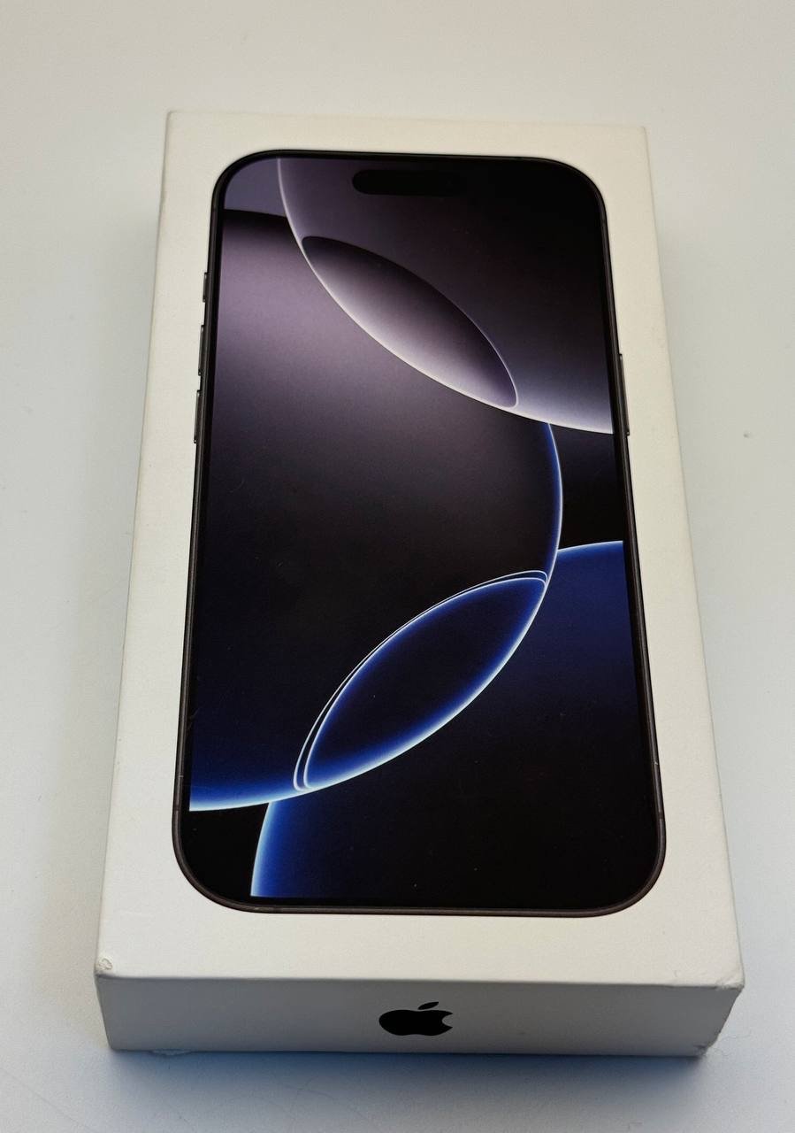 NEW Apple iPhone 16 Pro - 128 GB - Black Titanium SEALED