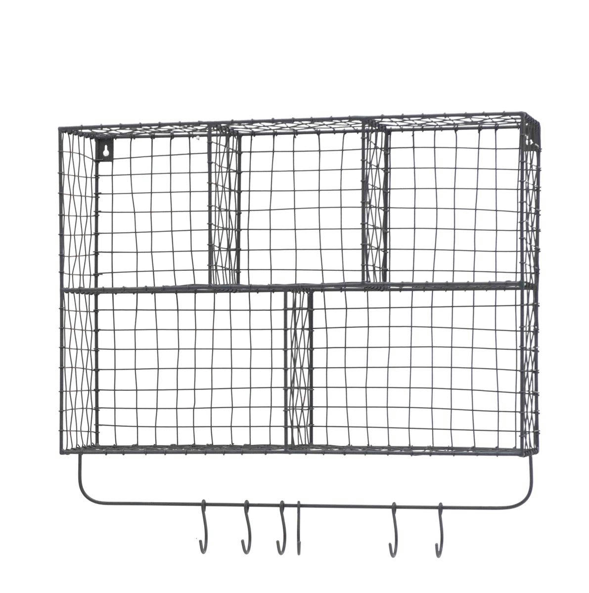 GREED - Etagère murale métal grillagé