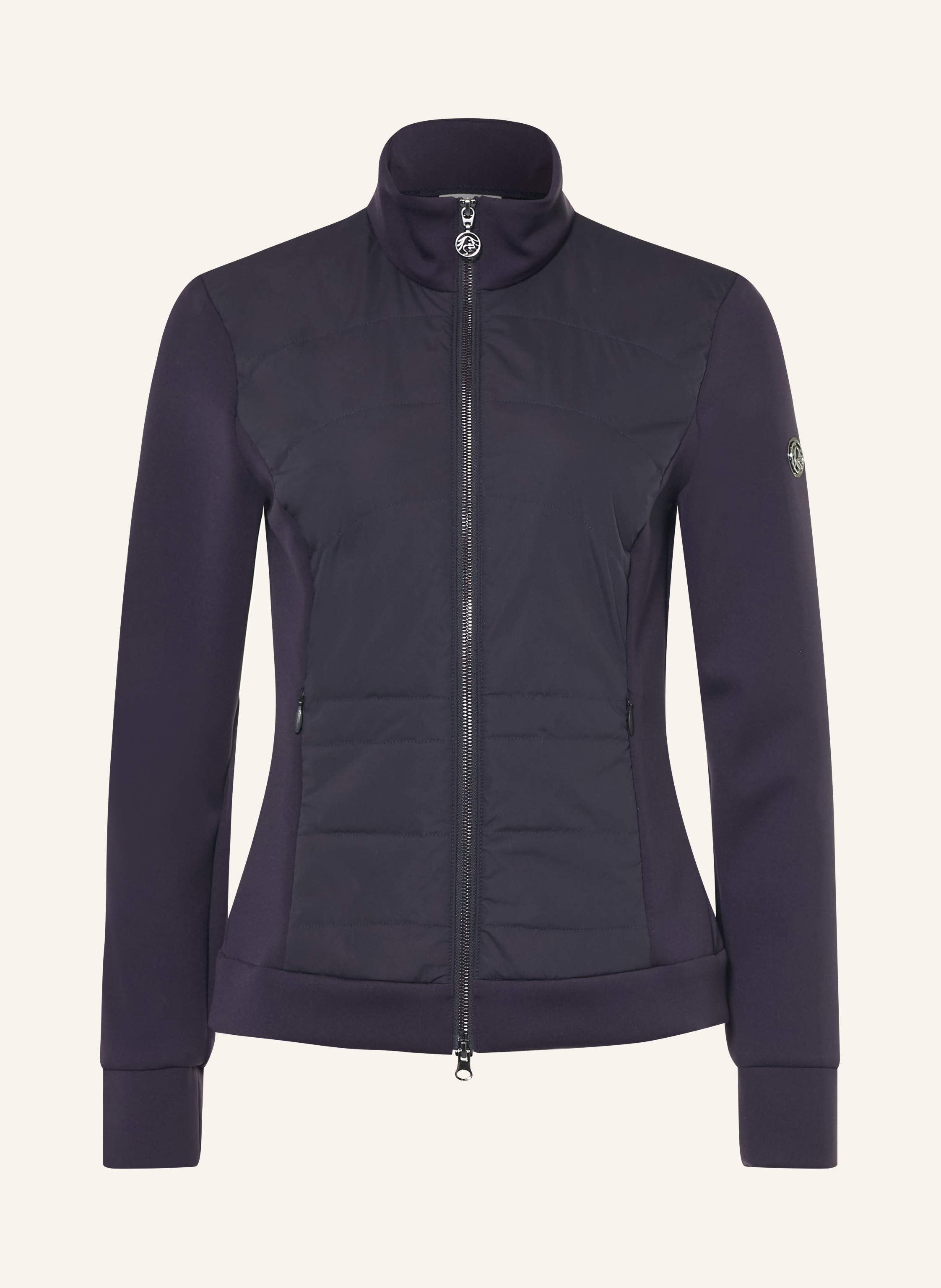 SPORTALM Sweatjacke im Materialmix