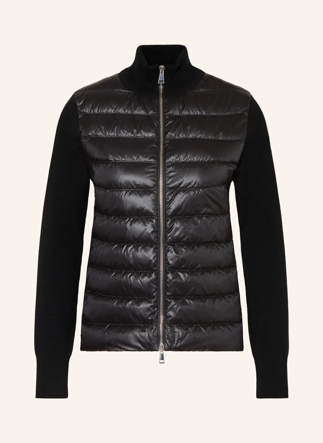 MONCLER Daunenjacke im Materialmix