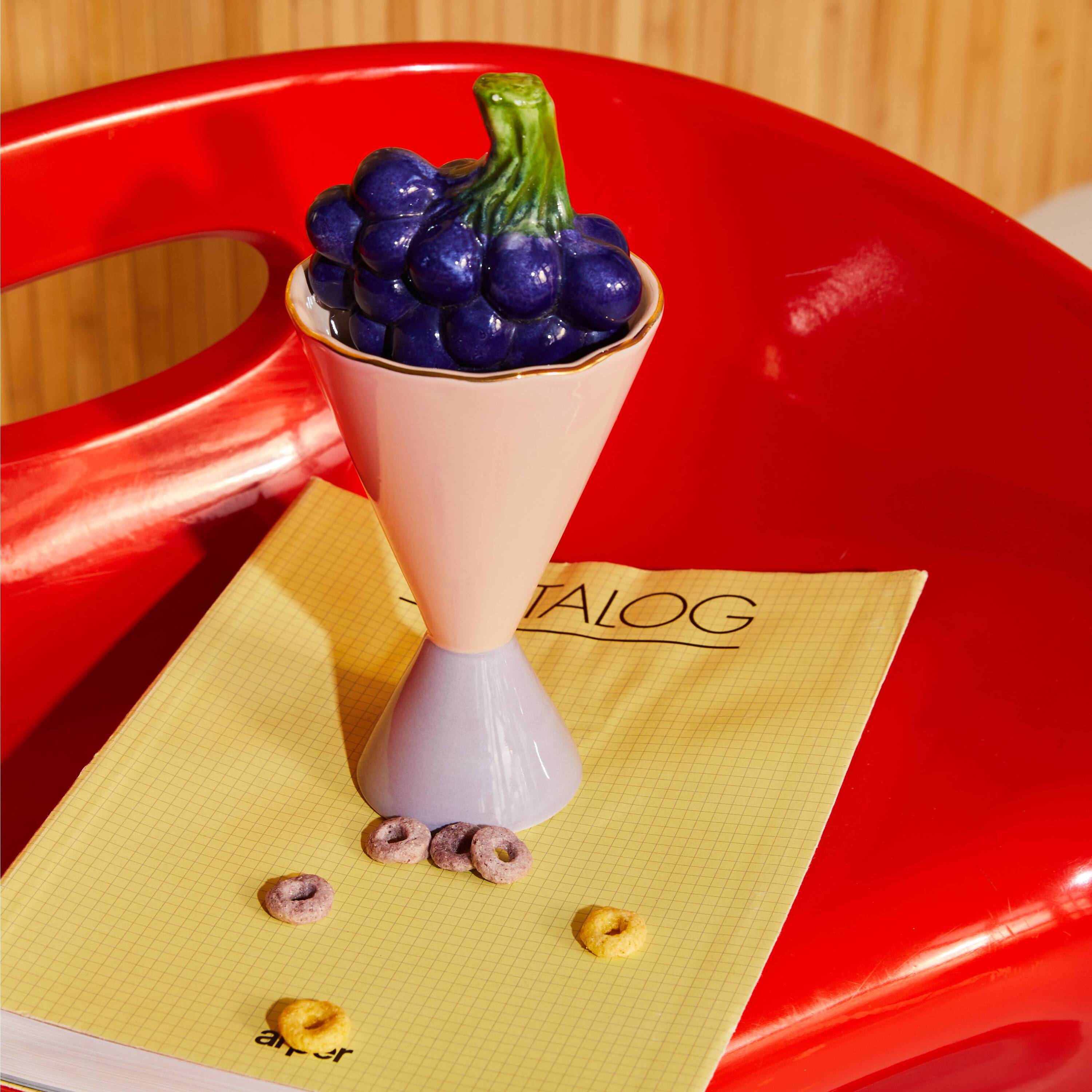 Urban Nature Culture Good Morning Dessert Coupe High - Old Pink - 6 st