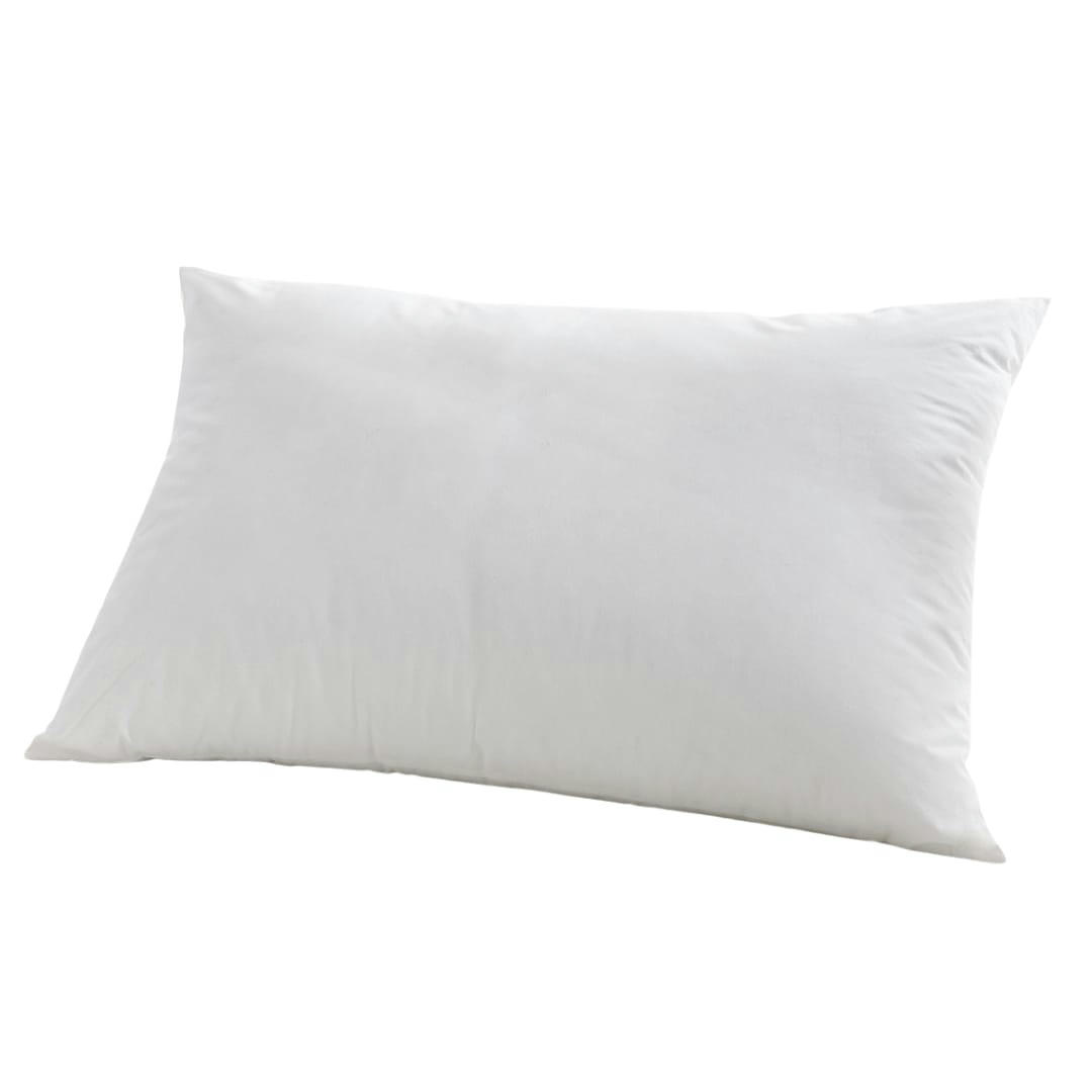 DOUCEUR - Oreiller 45 x 70 cm polyester moelleux blanc 500g