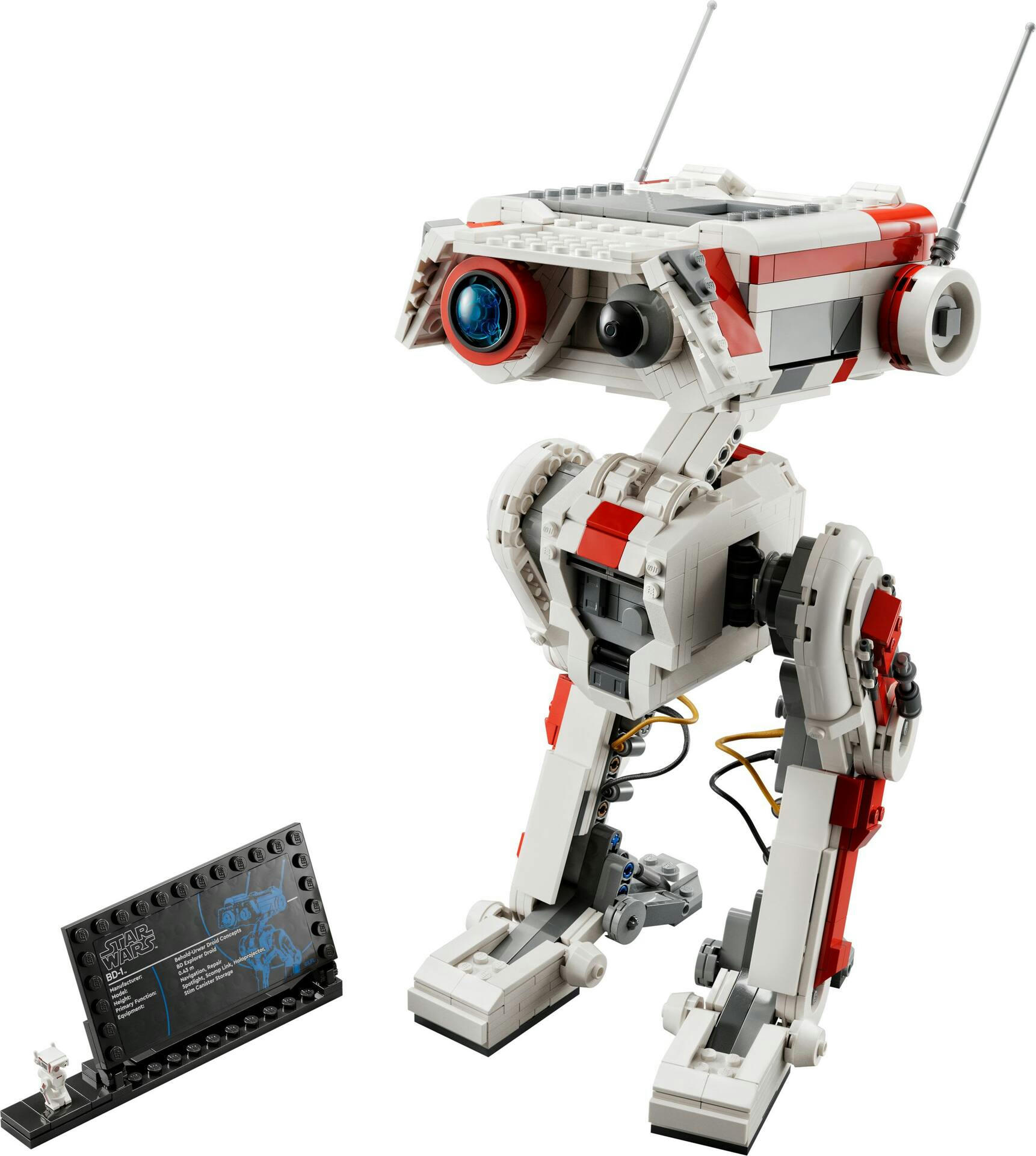 LEGO® 75335 Star Wars™ BD-1 Build-and-Display Toy Set, Ages 14+