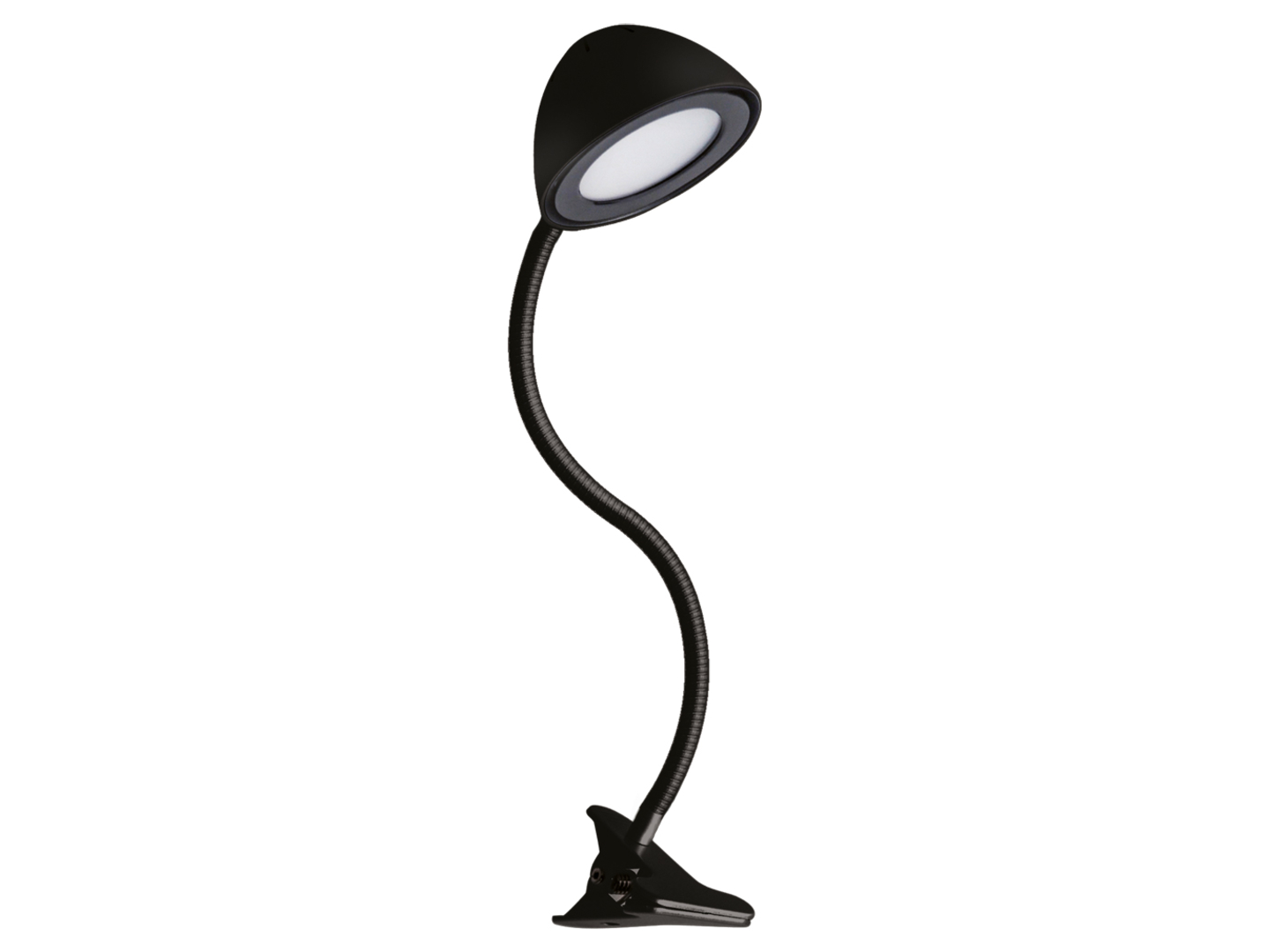 Lampka biurkowa Roni LED stalowa czarna