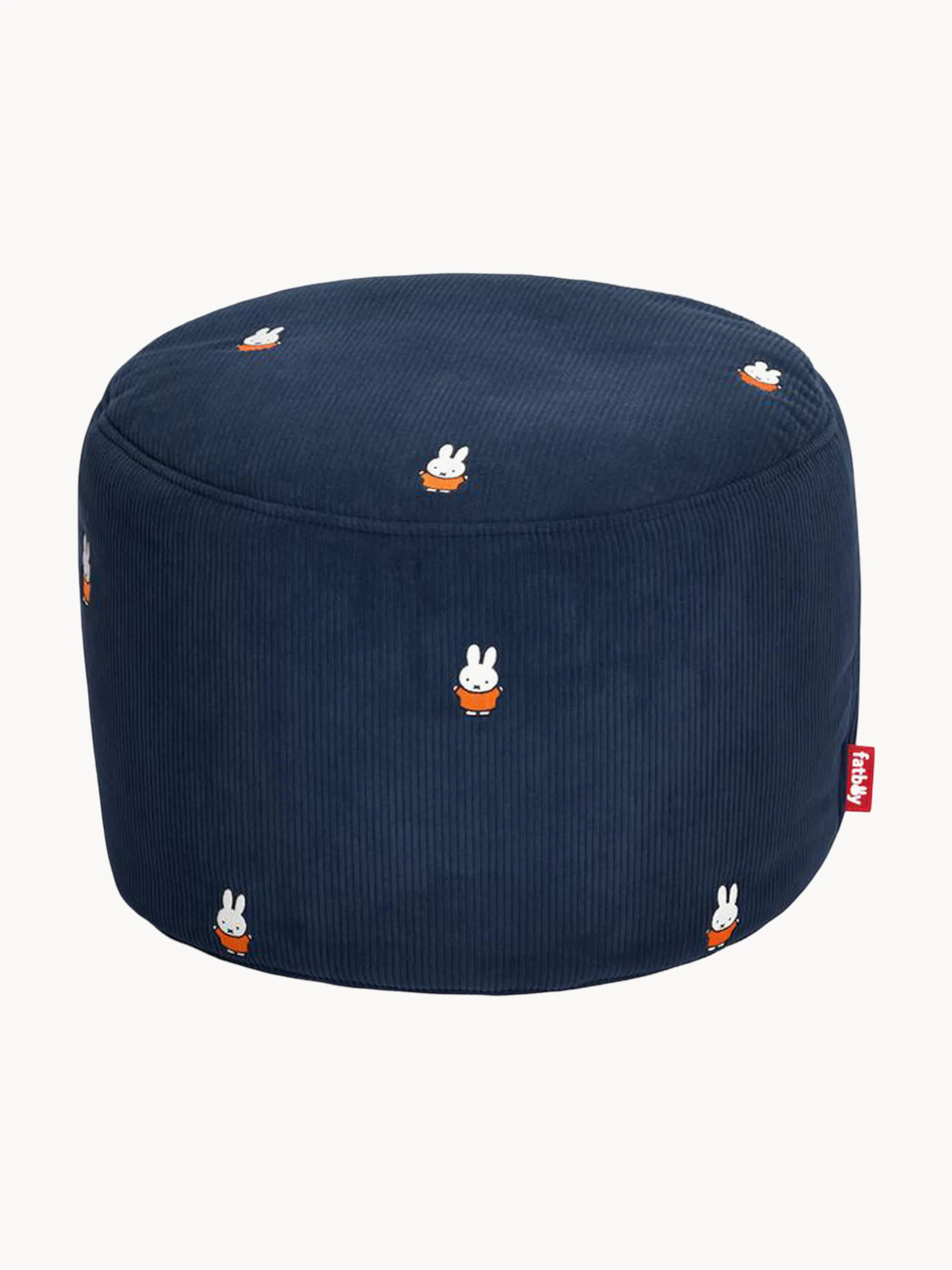 Kinder-Pouf Miffy aus Cord